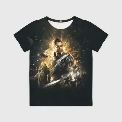 Детская футболка 3D Deus Ex: Mankind Divided