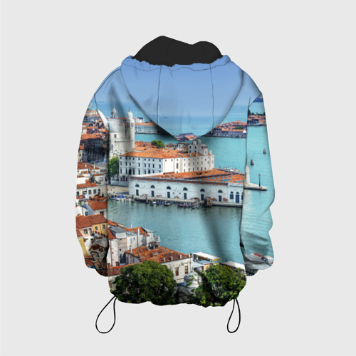 Детская куртка 3D Венеция, цвет черный - фото 2