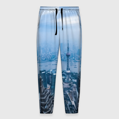 Мужские брюки 3D Шанхай, цвет 3D печать