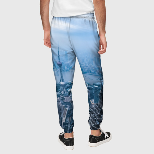 Мужские брюки 3D Шанхай, цвет 3D печать - фото 5