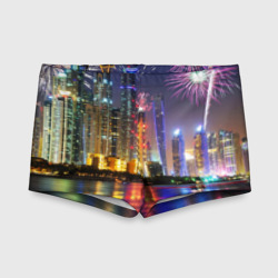 Детские купальные плавки 3D Салют в Дубае