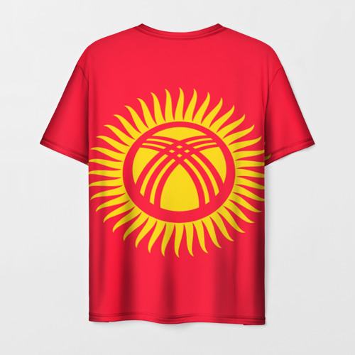 Мужская футболка 3D Киргизия, цвет 3D печать - фото 2