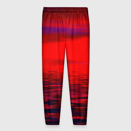 Мужские брюки 3D Закат у моря, цвет 3D печать - фото 2