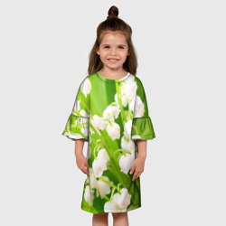 Детское платье 3D Ландыши - фото 2