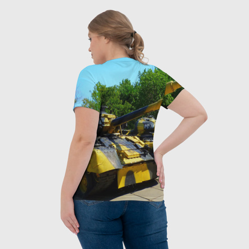 Женская футболка 3D Танк, цвет 3D печать - фото 7