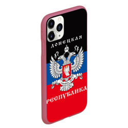 Чехол для iPhone 11 Pro Max матовый Донецкая народная республика - фото 2