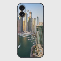 Чехол для iPhone 16 силиконовый с защитой камеры Dubai