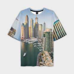 Мужская футболка oversize 3D Dubai