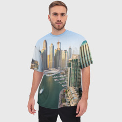 Мужская футболка oversize 3D Dubai - фото 2