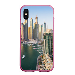 Чехол для iPhone XS Max матовый Dubai