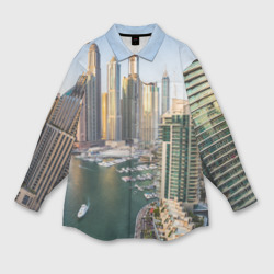 Женская рубашка oversize 3D Dubai