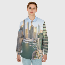 Мужская рубашка oversize 3D Dubai - фото 2