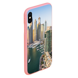 Чехол для iPhone XS Max матовый Dubai - фото 2