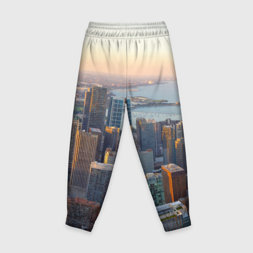 Детские брюки 3D Нью-Йорк, цвет 3D печать - фото 2
