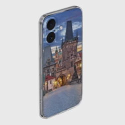 Чехол для iPhone 16 силиконовый с защитой камеры Прага - фото 2