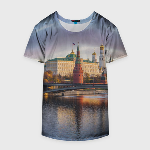 Накидка на куртку 3D Россия, цвет 3D печать - фото 4