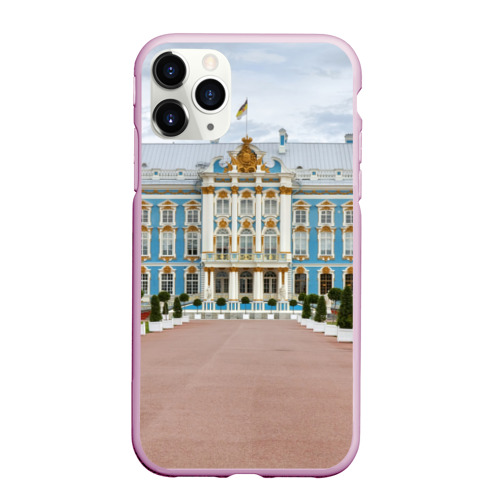 Чехол для iPhone 11 Pro матовый Санкт-Петербург, цвет розовый