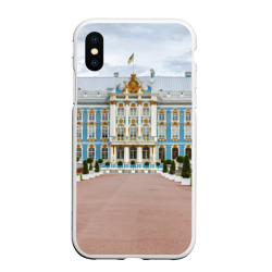 Чехол для iPhone XS Max матовый Санкт-Петербург