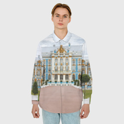 Мужская рубашка oversize 3D Санкт-Петербург - фото 2