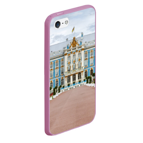 Чехол для iPhone 5/5S матовый Санкт-Петербург, цвет розовый - фото 3