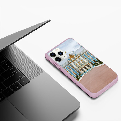 Чехол для iPhone 11 Pro матовый Санкт-Петербург, цвет розовый - фото 5