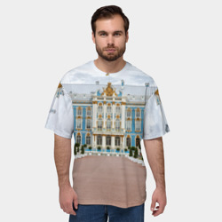 Мужская футболка oversize 3D Санкт-Петербург - фото 2