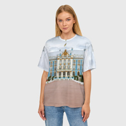 Женская футболка oversize 3D Санкт-Петербург - фото 2