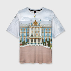 Женская футболка oversize 3D Санкт-Петербург