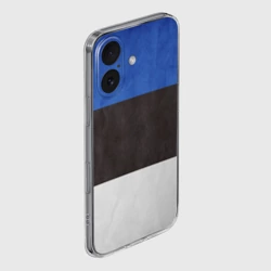 Чехол для iPhone 16 силиконовый с защитой камеры Эстония - фото 2