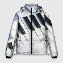 Мужская зимняя куртка 3D Клавиши