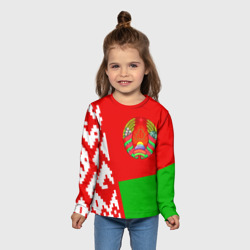Детский лонгслив 3D Беларусь 2 - фото 2