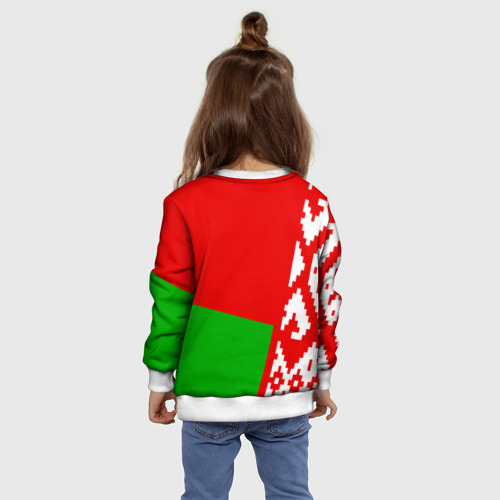 Детский свитшот 3D Беларусь 2, цвет 3D печать - фото 8