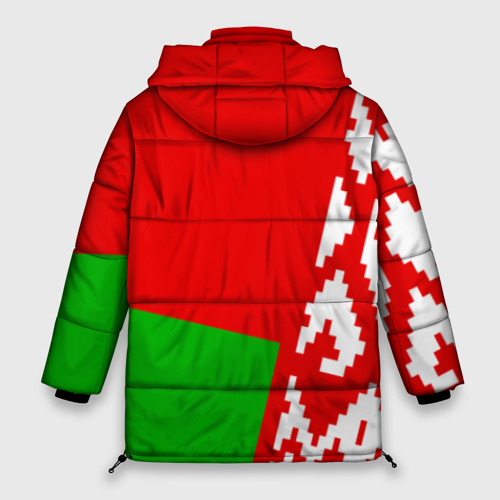 Женская зимняя куртка Oversize Беларусь 2, цвет светло-серый - фото 2