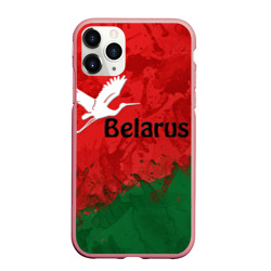 Чехол для iPhone 11 Pro матовый Belarus 2