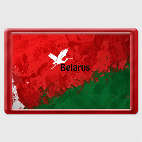 Магнит 45*70 Belarus 2, цвет красный