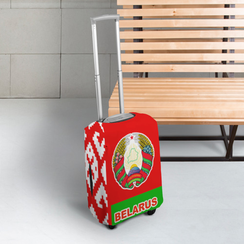 Чехол для чемодана 3D Belarus 5, цвет 3D печать - фото 3