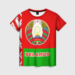 Женская футболка 3D Belarus 5