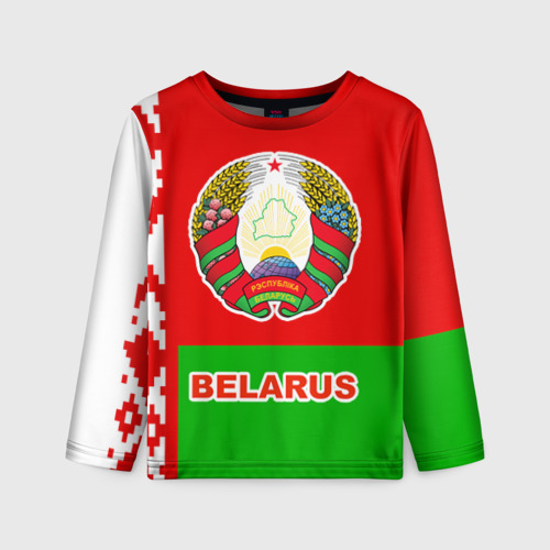 Детский лонгслив 3D Belarus 5