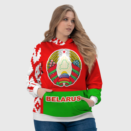 Женская толстовка 3D Belarus 5 - фото 6