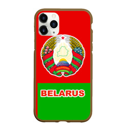 Чехол для iPhone 11 Pro Max матовый Belarus 5