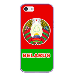 Чехол для iPhone 5/5S матовый Belarus 5