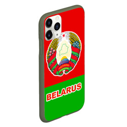 Чехол для iPhone 11 Pro матовый Belarus 5 - фото 2