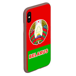 Чехол для iPhone XS Max матовый Belarus 5 - фото 2