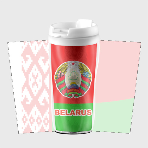 Термокружка-непроливайка Belarus 5, цвет белый - фото 2