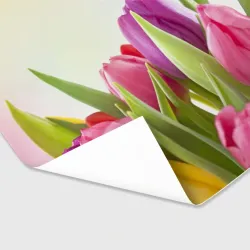 Бумага для упаковки 3D Тюльпаны - фото 2