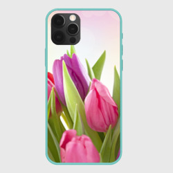Чехол для iPhone 12 Pro Max Тюльпаны