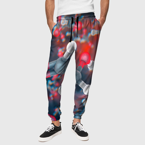 Мужские брюки 3D Малекула, цвет 3D печать - фото 4
