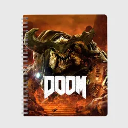 Тетрадь Doom 4 Hell Cyberdemon