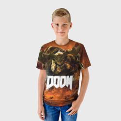 Детская футболка 3D Doom 4 Hell Cyberdemon - фото 2