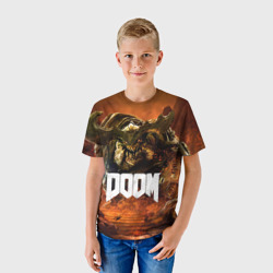Детская футболка 3D Doom 4 Hell Cyberdemon - фото 2